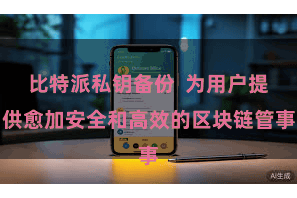 比特派私钥备份 为用户提供愈加安全和高效的区块链管事