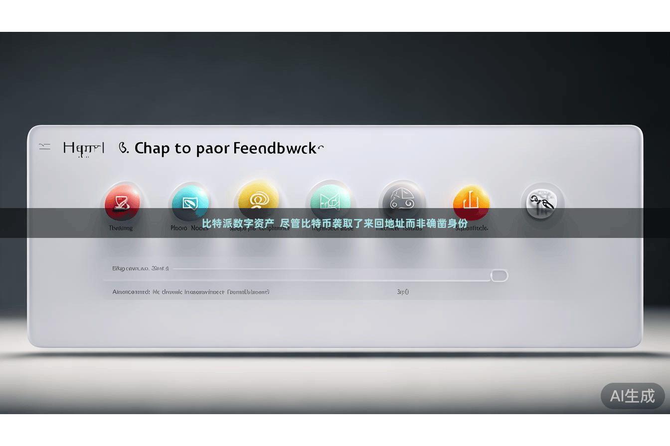 比特派数字资产  尽管比特币袭取了来回地址而非确凿身份