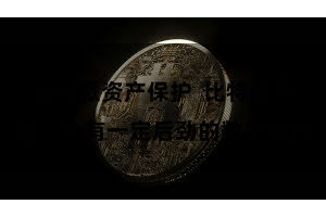 比特派资产保护  比特派币是一个有一定后劲的数字货币