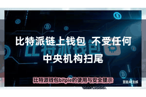 比特派链上钱包  不受任何中央机构扫尾