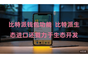 比特派钱包功能  比特派生态进口还戮力于生态开发