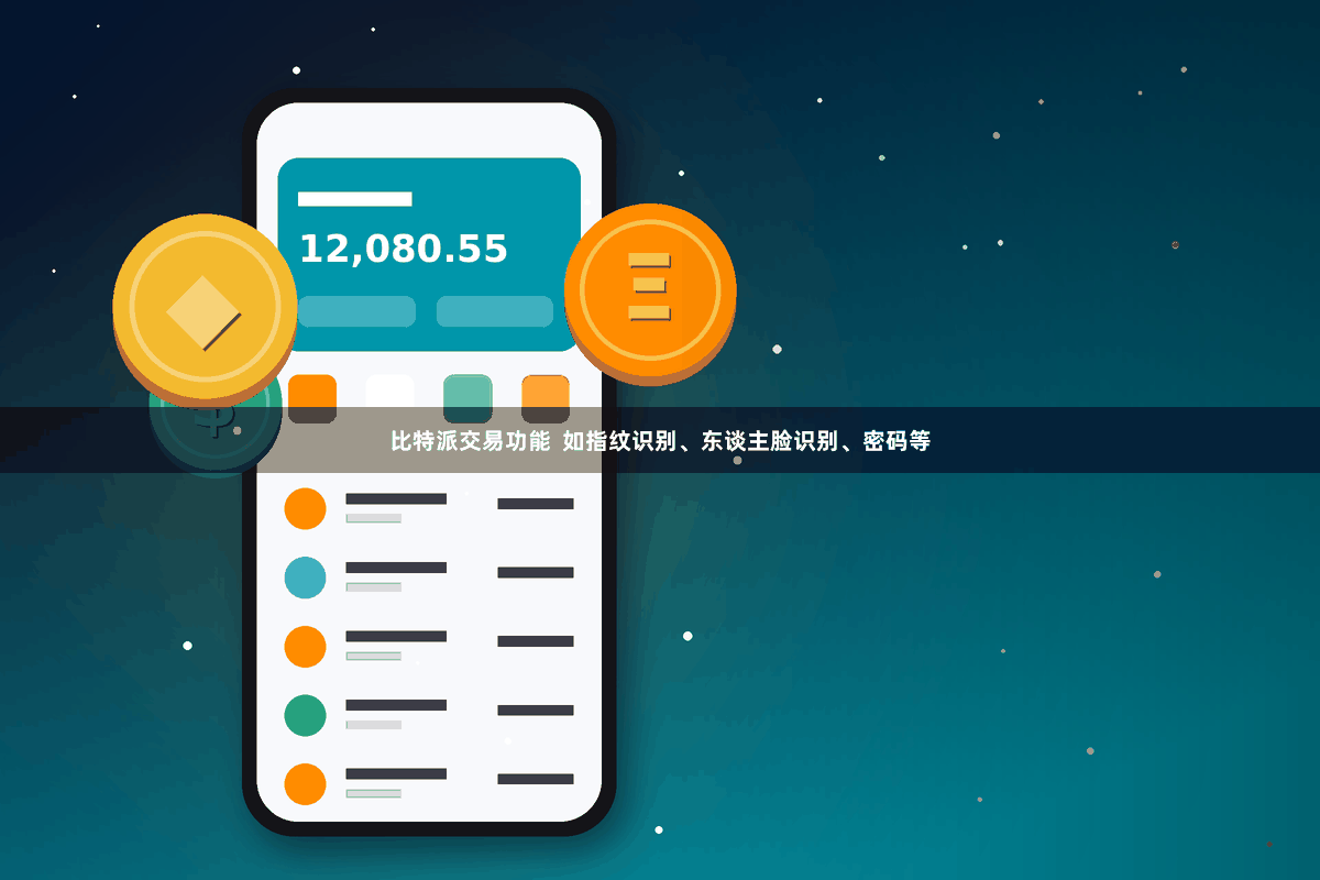 比特派交易功能  如指纹识别、东谈主脸识别、密码等